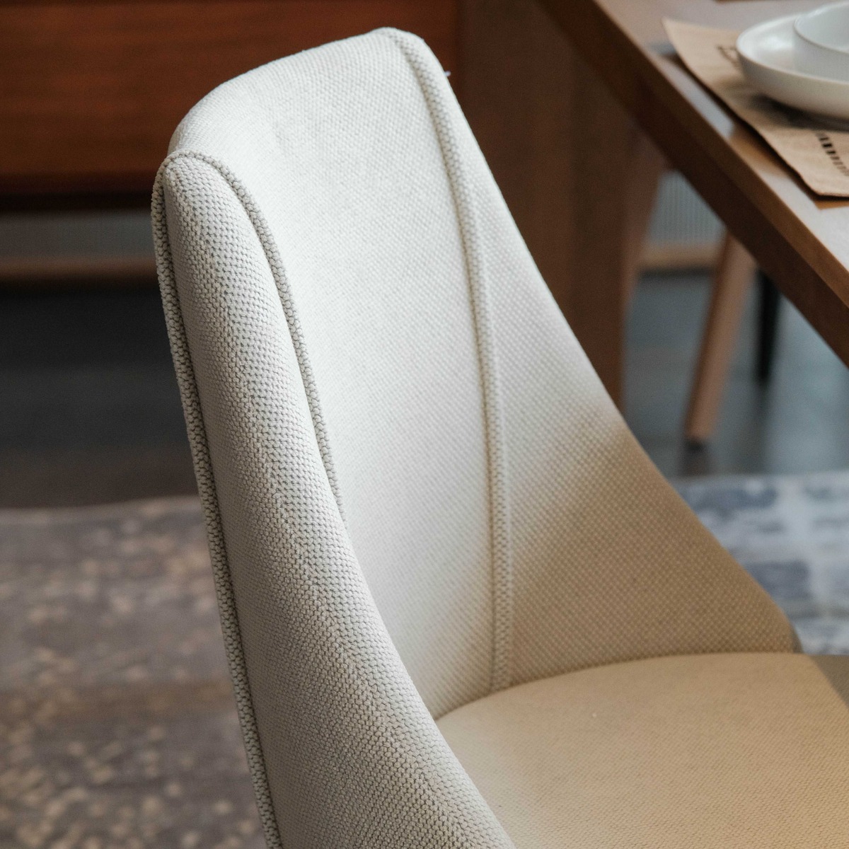 Cara Dining Chair Oatmeal