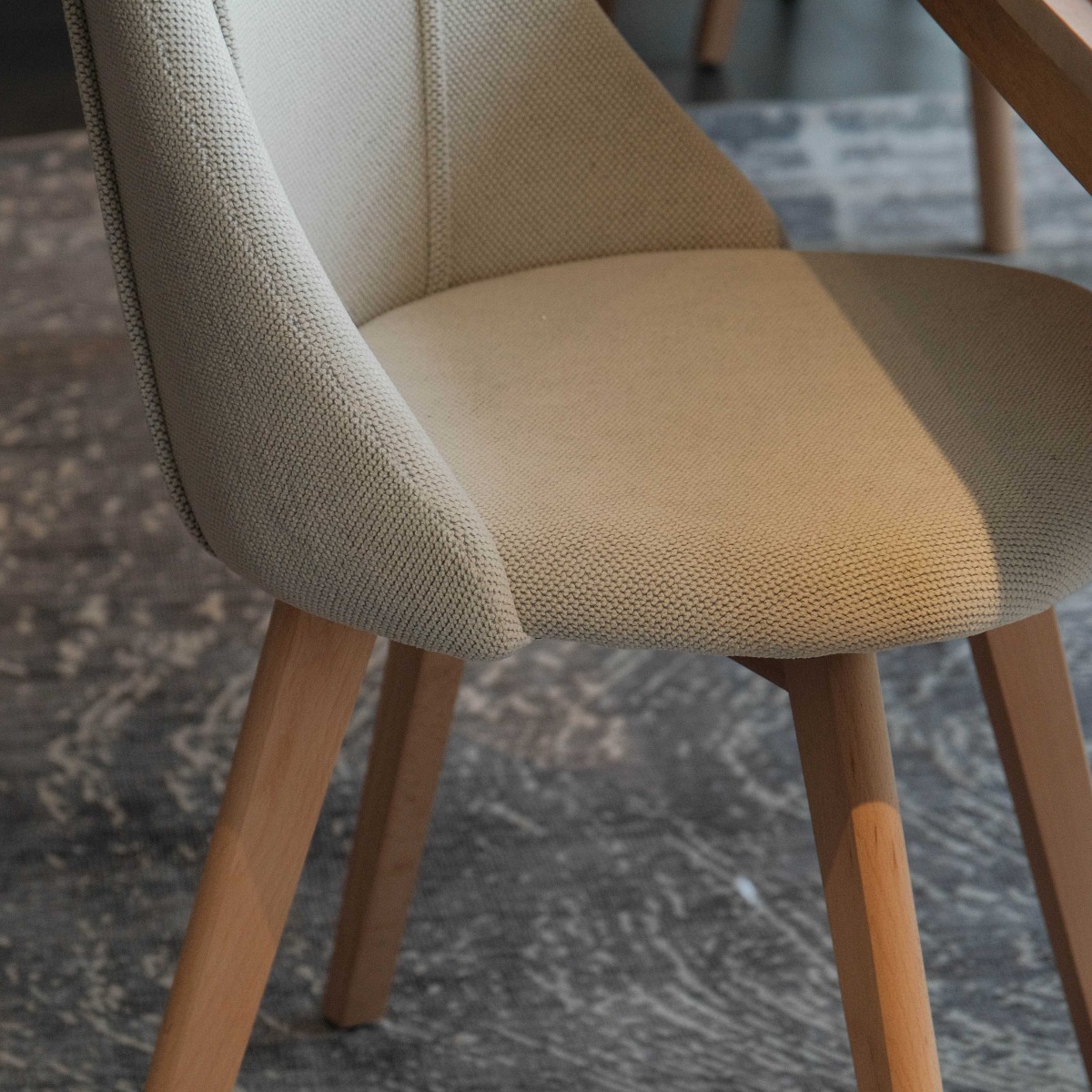 Cara Dining Chair Oatmeal