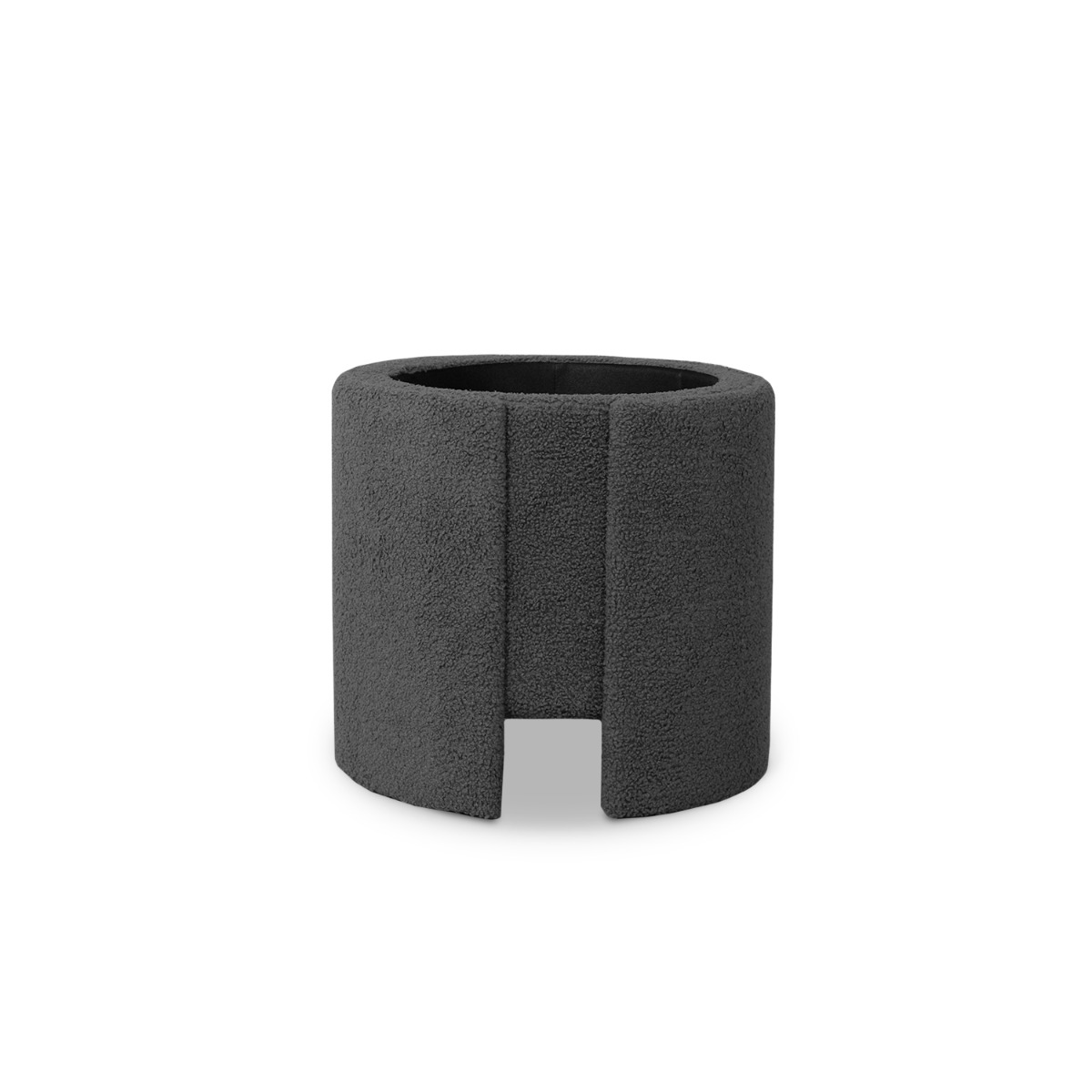 Pluto Teddy Grey Storage Stool