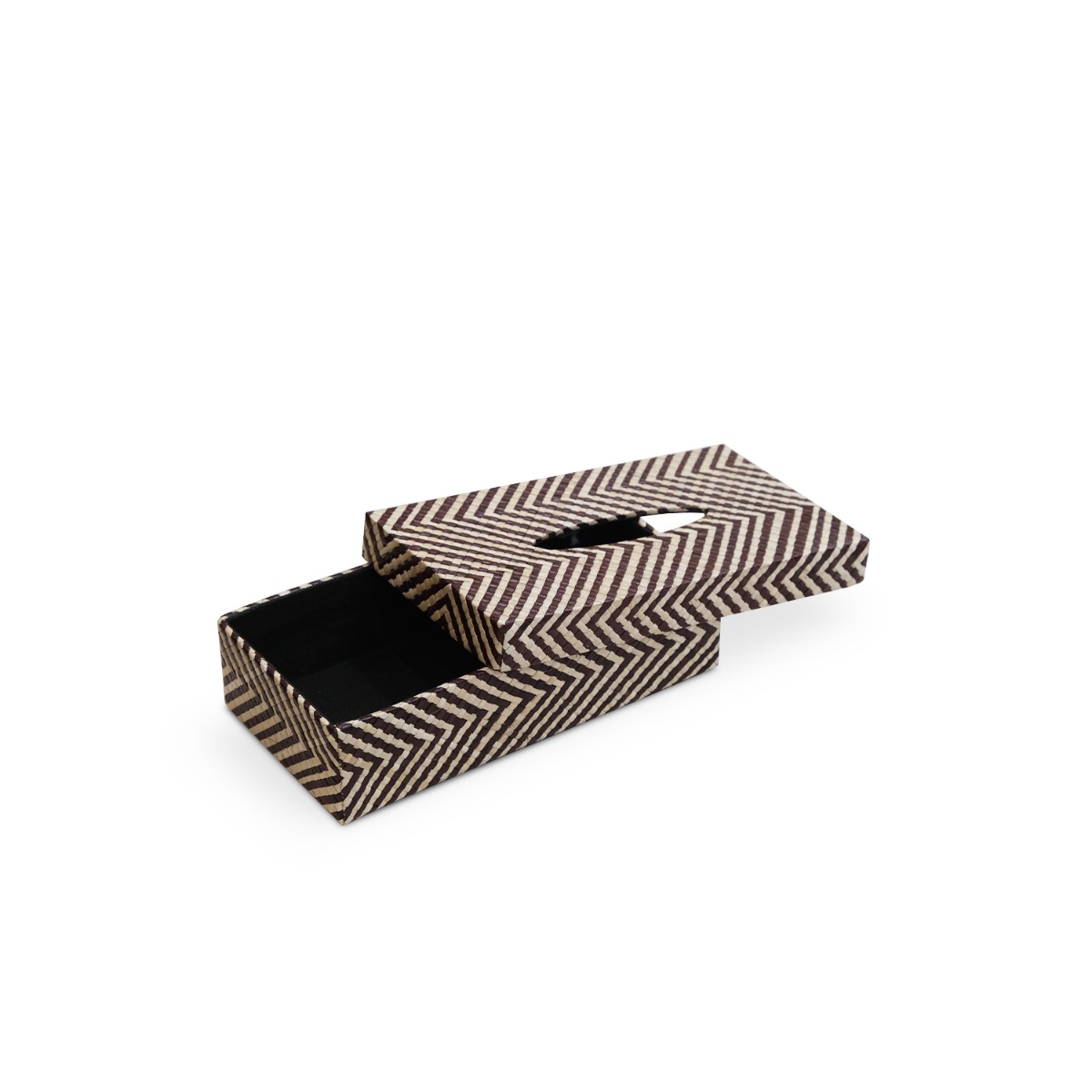Puri Chevron Tissue Box