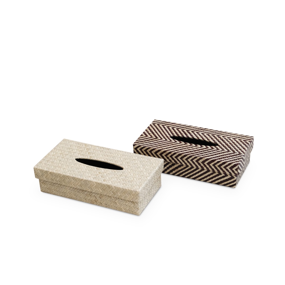 Puri Chevron Tissue Box