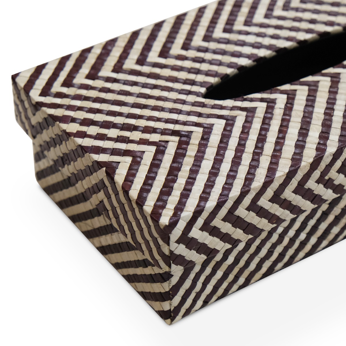 Puri Chevron Tissue Box