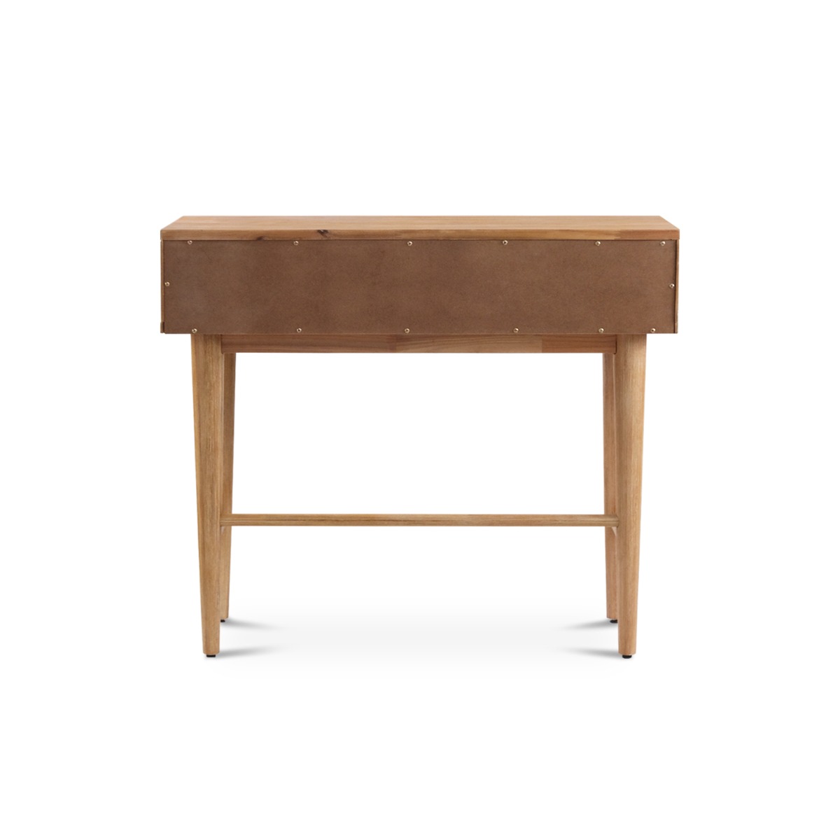 Budi Rustic 2 Drawers Console 90cm