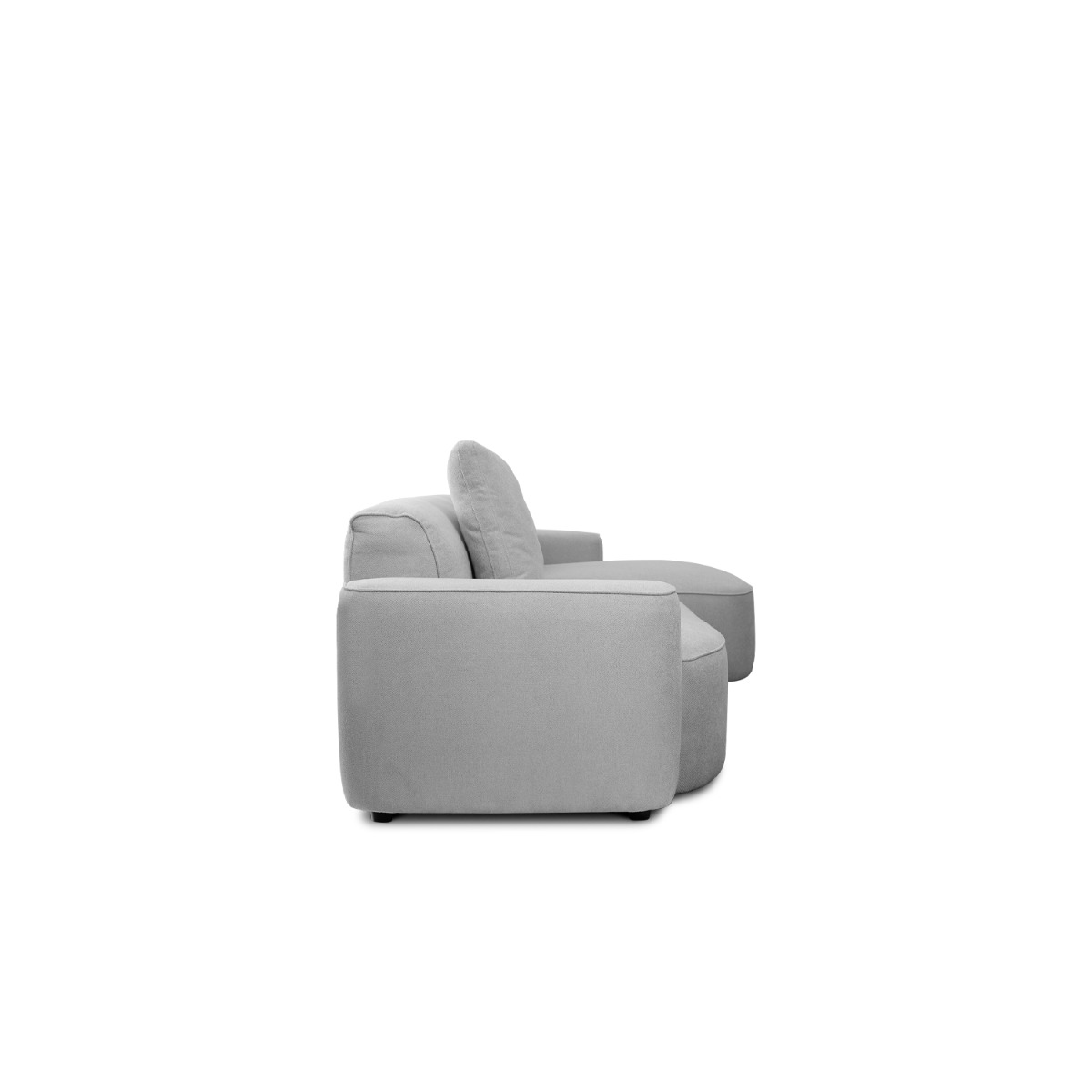 Raissa Light Grey Left Sectional Sofa