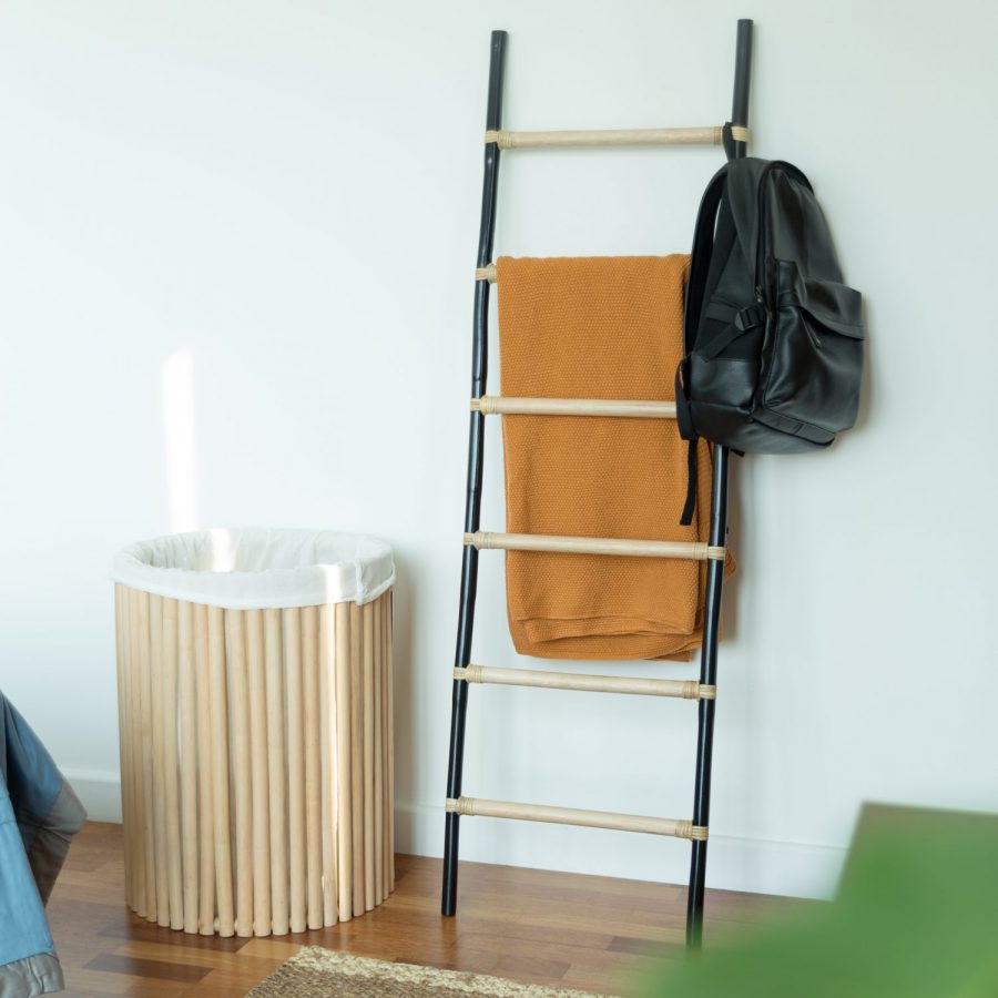 Rattan Ladder Ebony