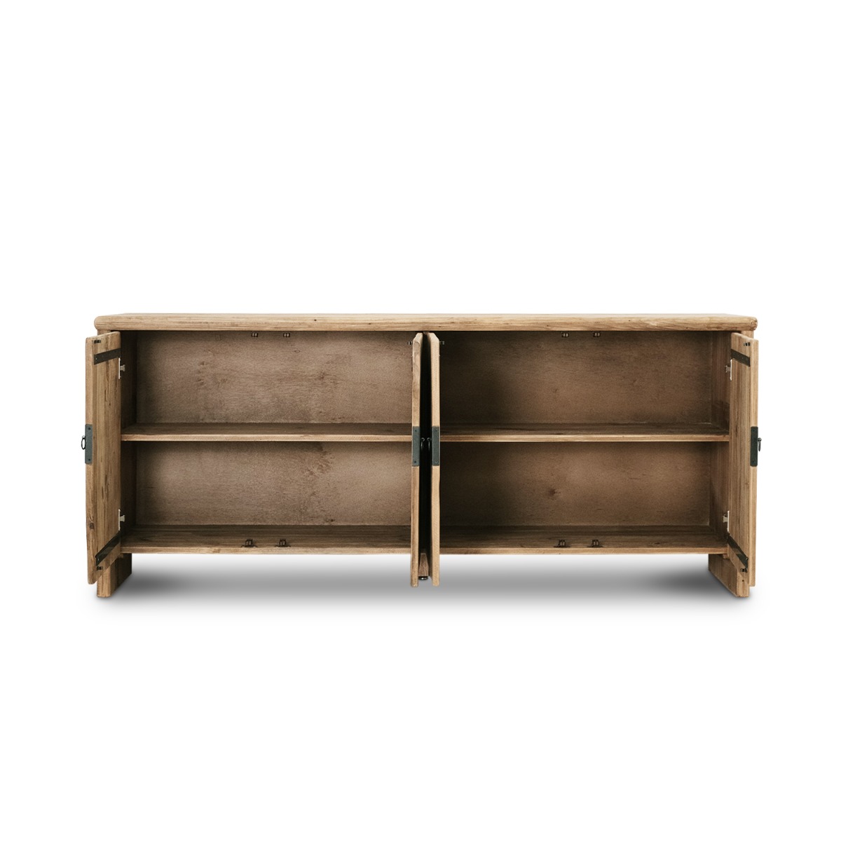 Reclaimed Wood 4 Doors Sideboard