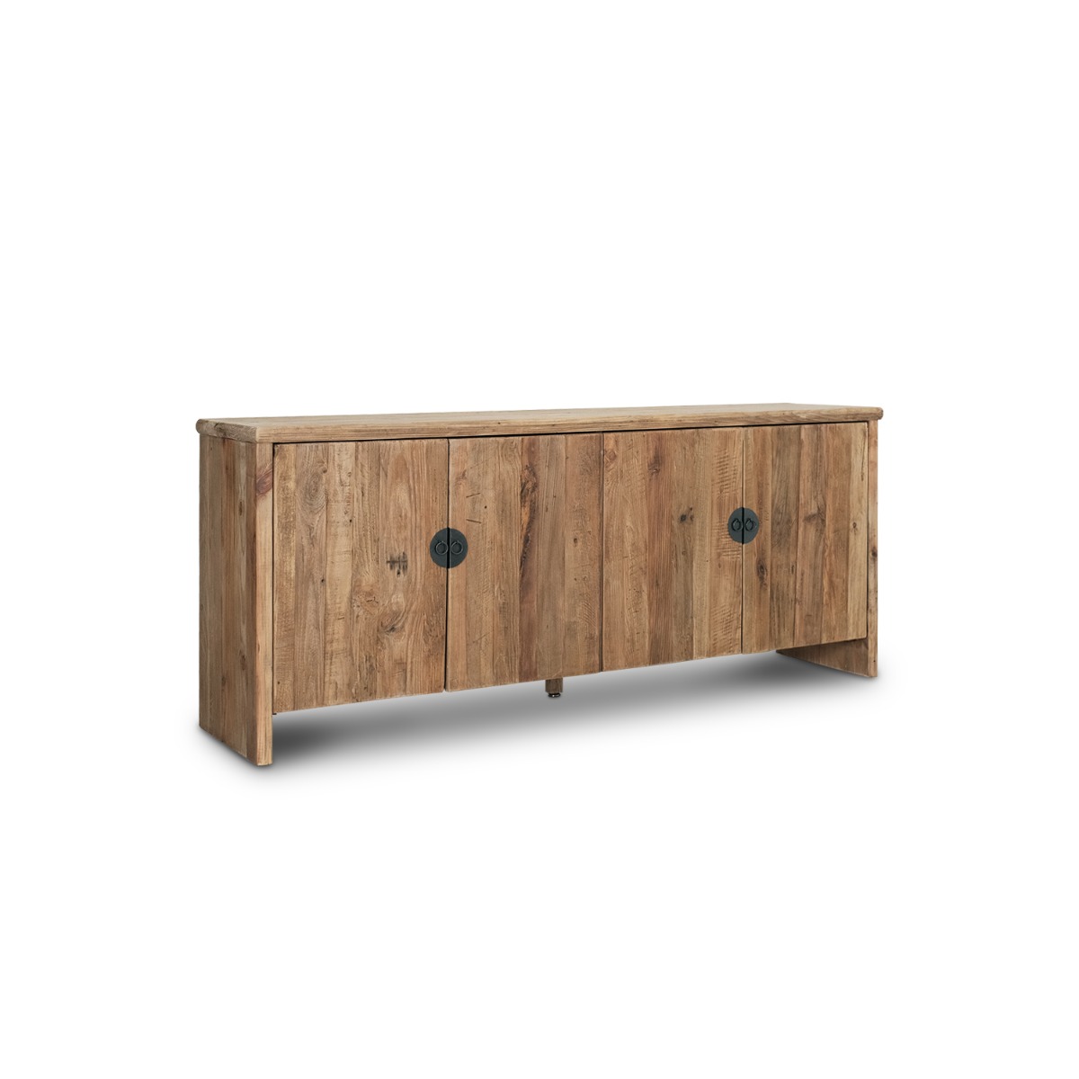 Reclaimed Wood 4 Doors Sideboard