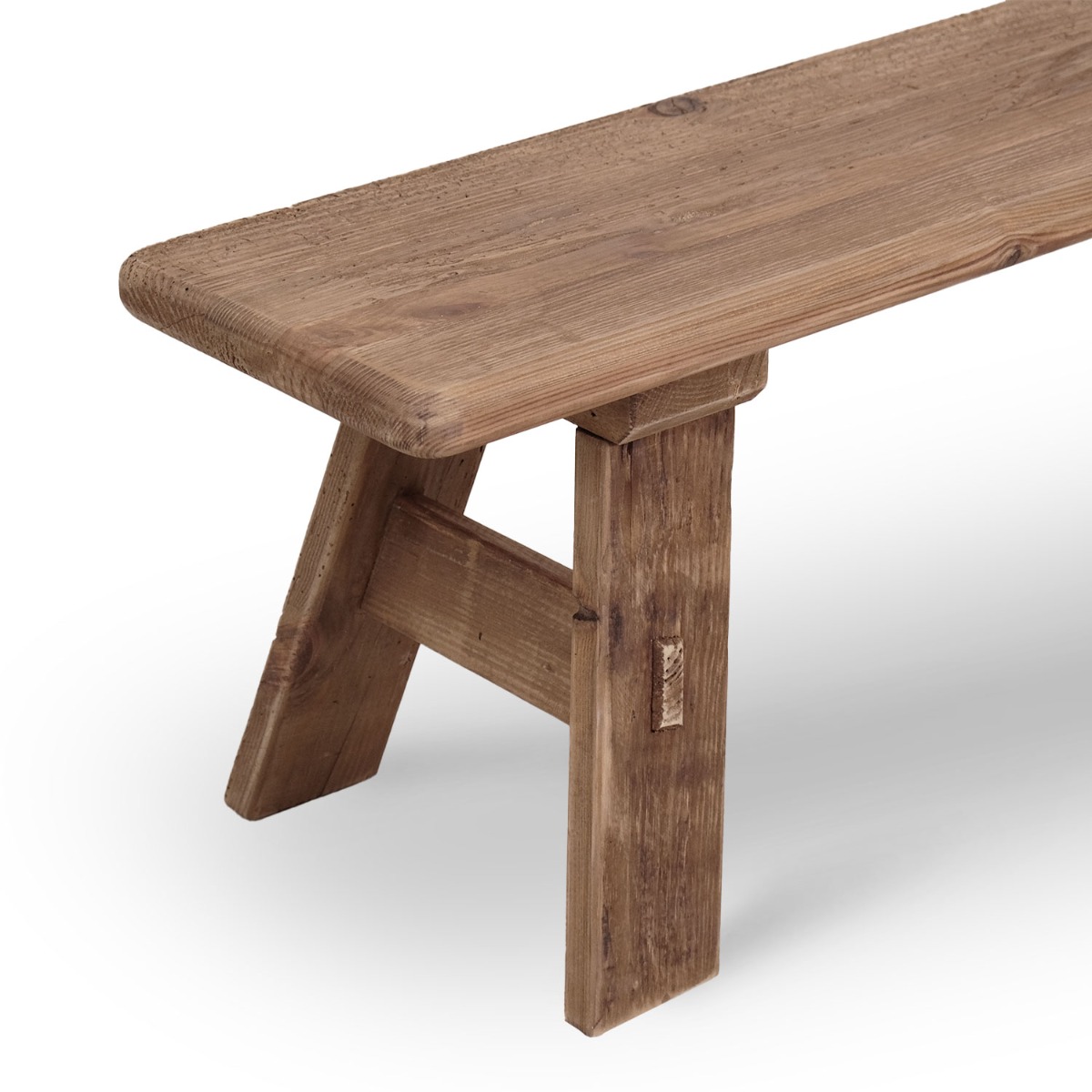 Reclaimed Wood Bench 140cm