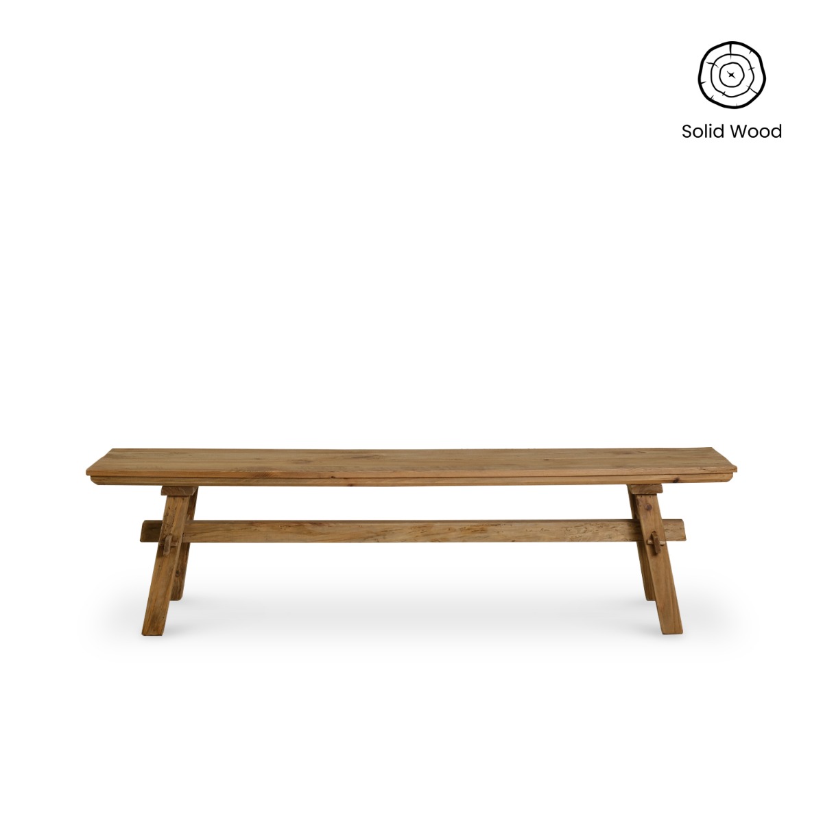 Reclaimed Wood Bench 180cm
