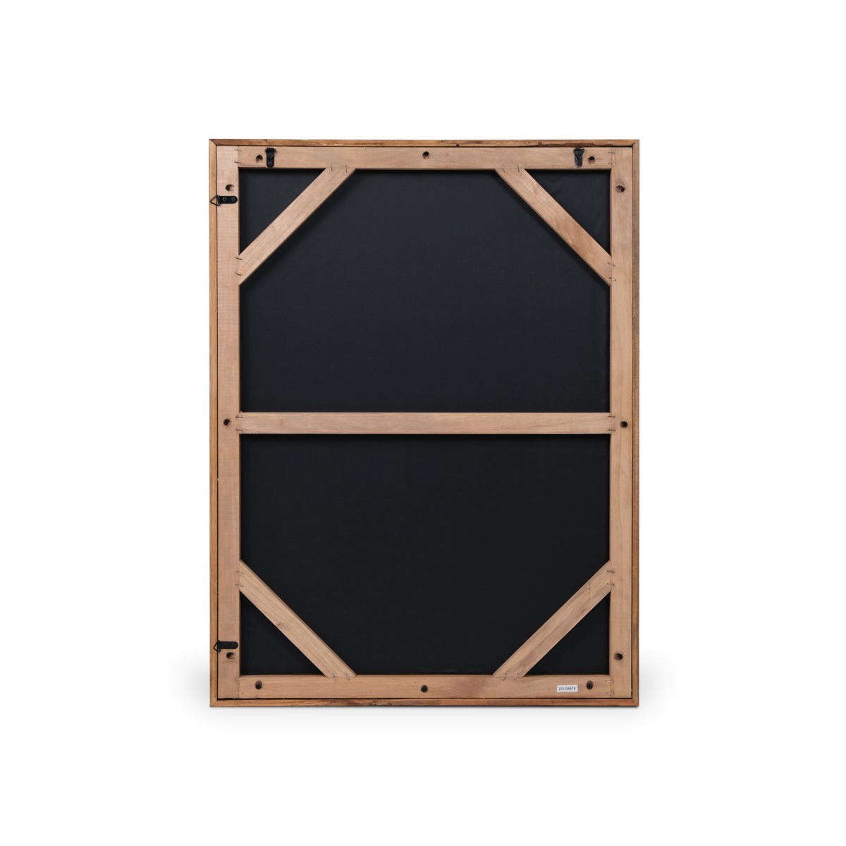 Reclaimed Wood Blocks Wall Art 62x82cm - Brown