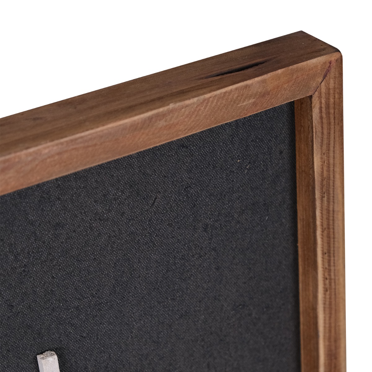 Reclaimed Wood Blocks Wall Art 82x122cm - Black