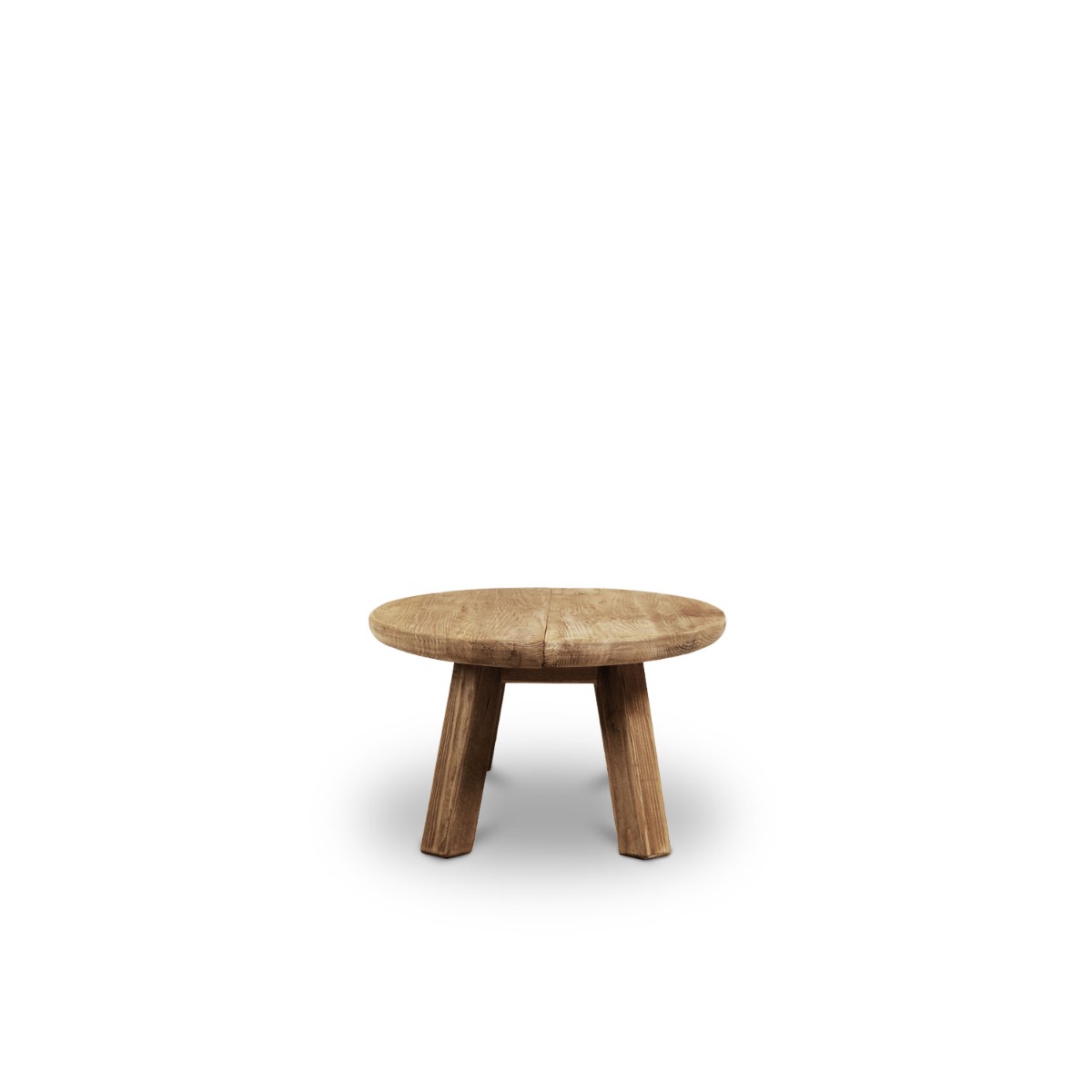 Reclaimed Wood Oval Coffee Table
