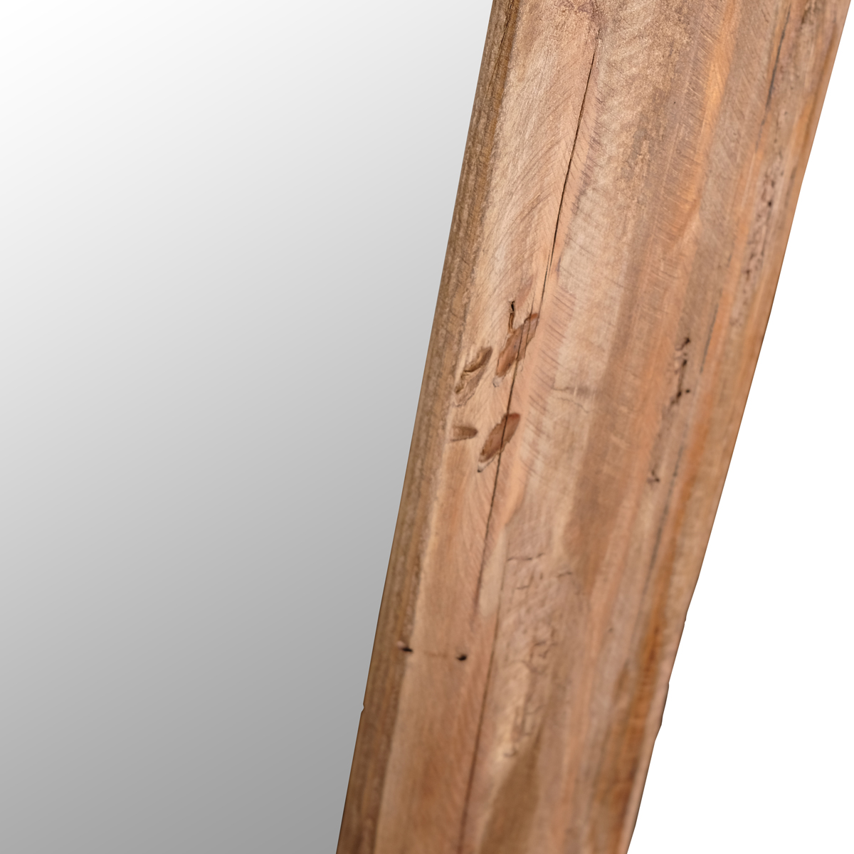Reclaimed Wood Standing Mirror
