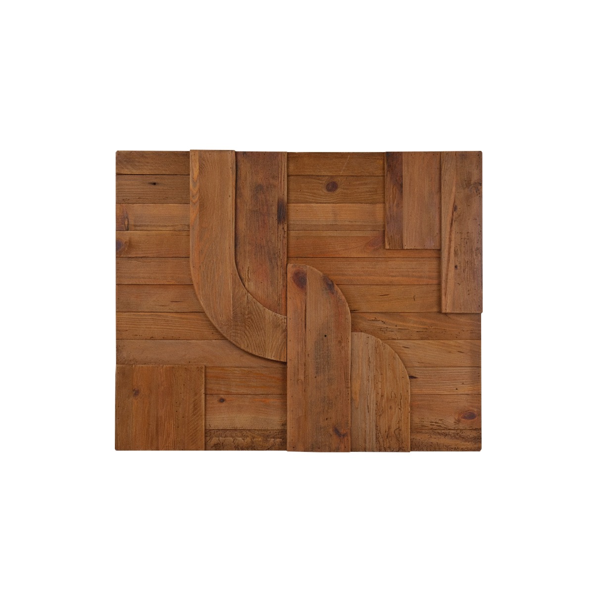 Reclaimed Wood Wall Art 80x96cm - Natural