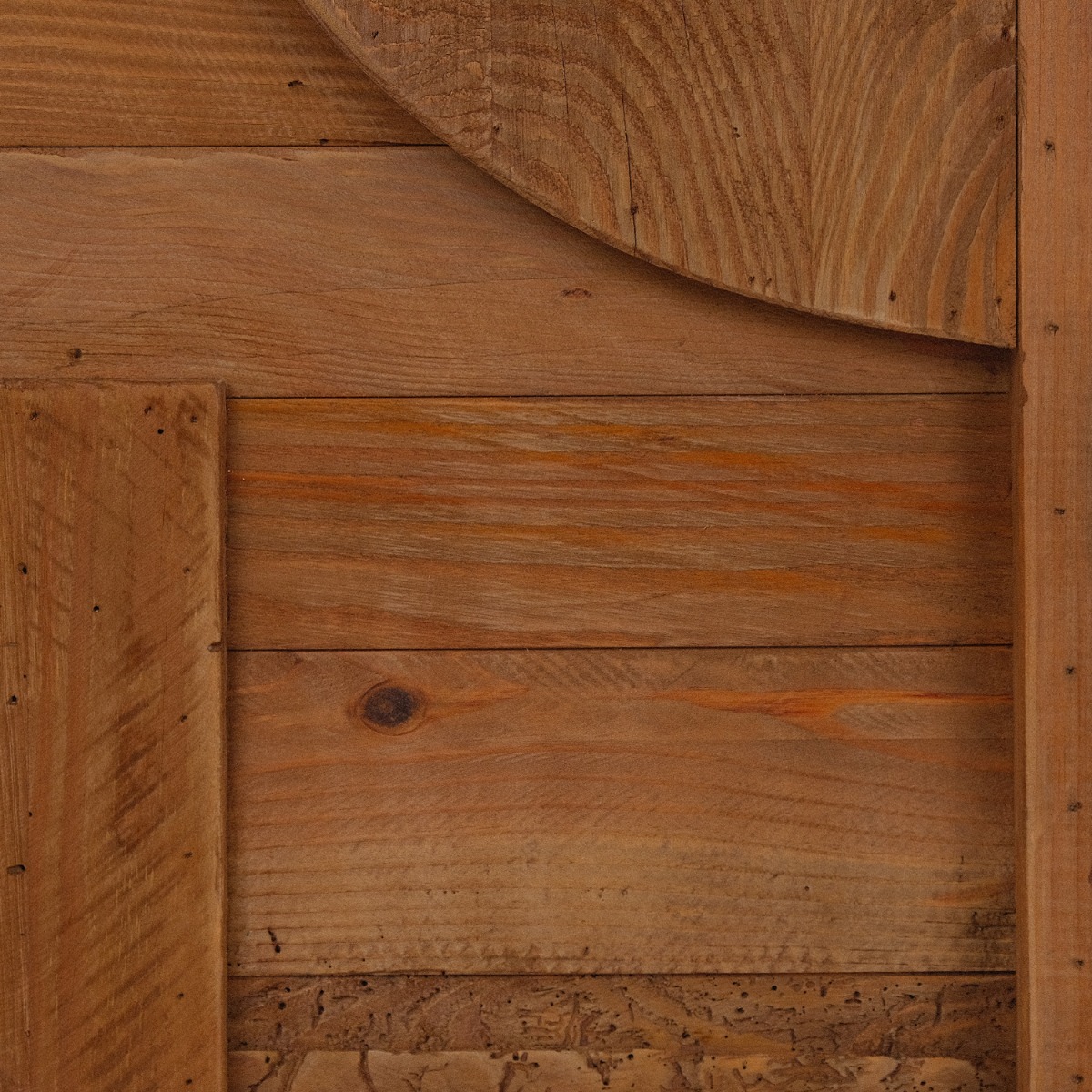 Reclaimed Wood Wall Art 80x96cm - Natural