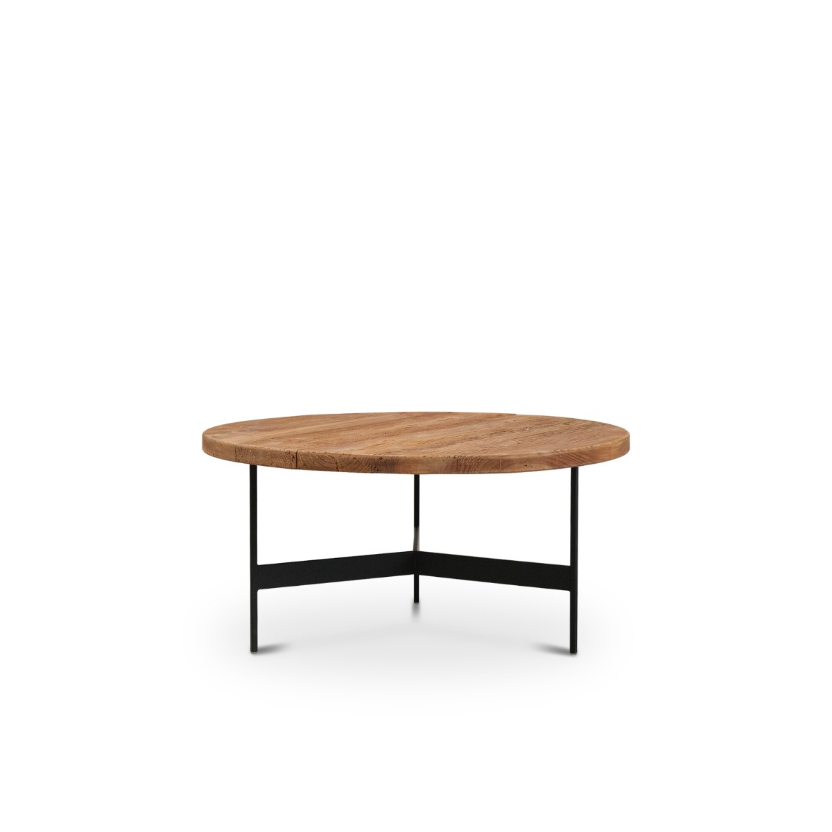 Reclaimed Wood Coffee Table Dia 70cm
