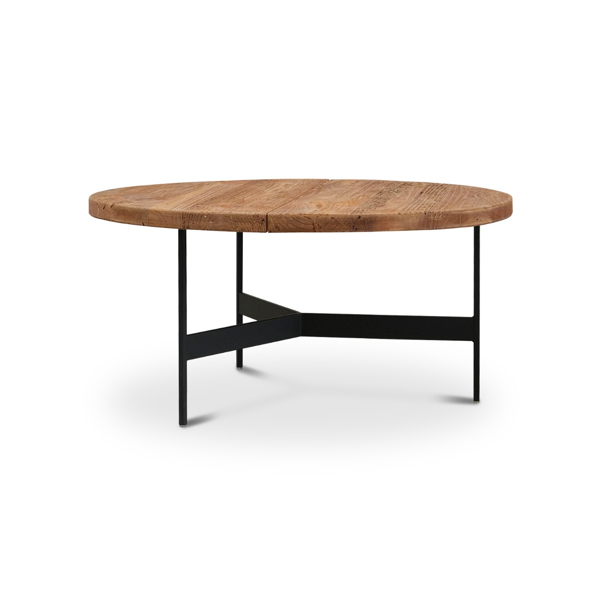 Reclaimed Wood Coffee Table Dia 70cm