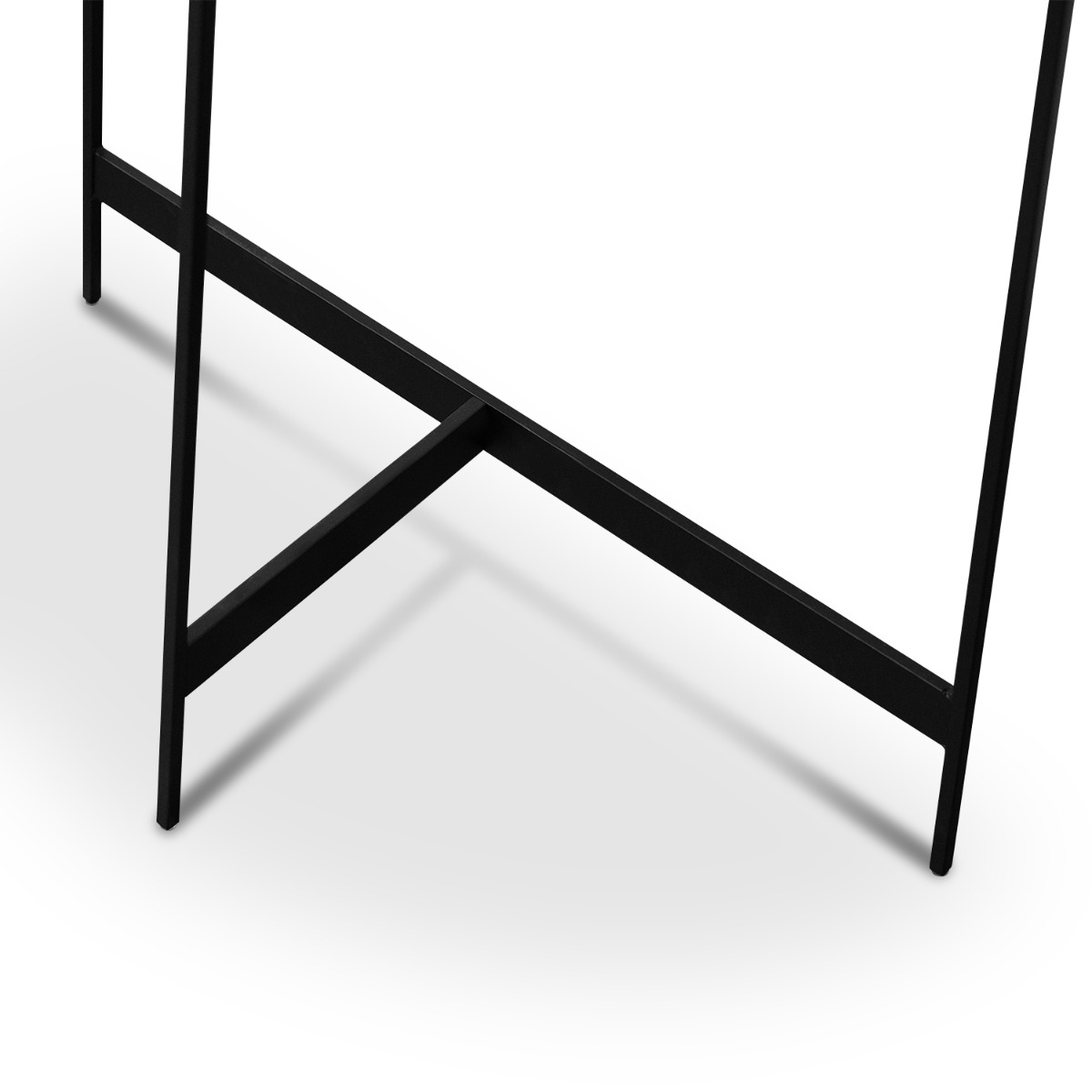Reclaimed Wood Half Moon Console Table