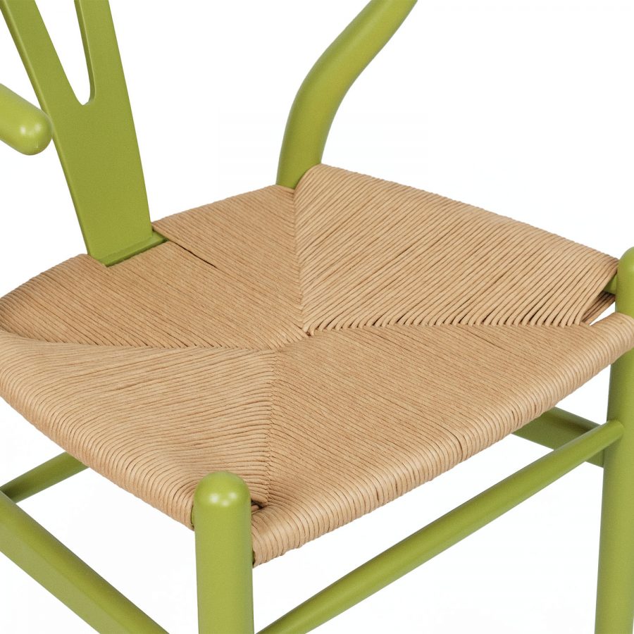 Replica Wishbone Chair Lime Green