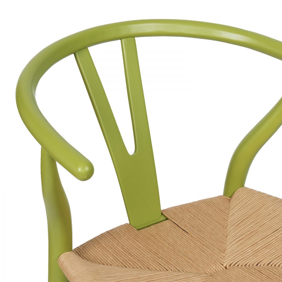Replica Wishbone Chair Lime Green