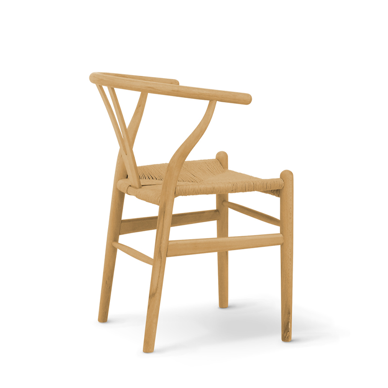 Replica Wishbone Dining Chair Natural