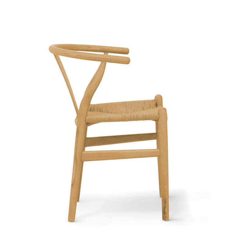 Replica Wishbone Dining Chair Natural