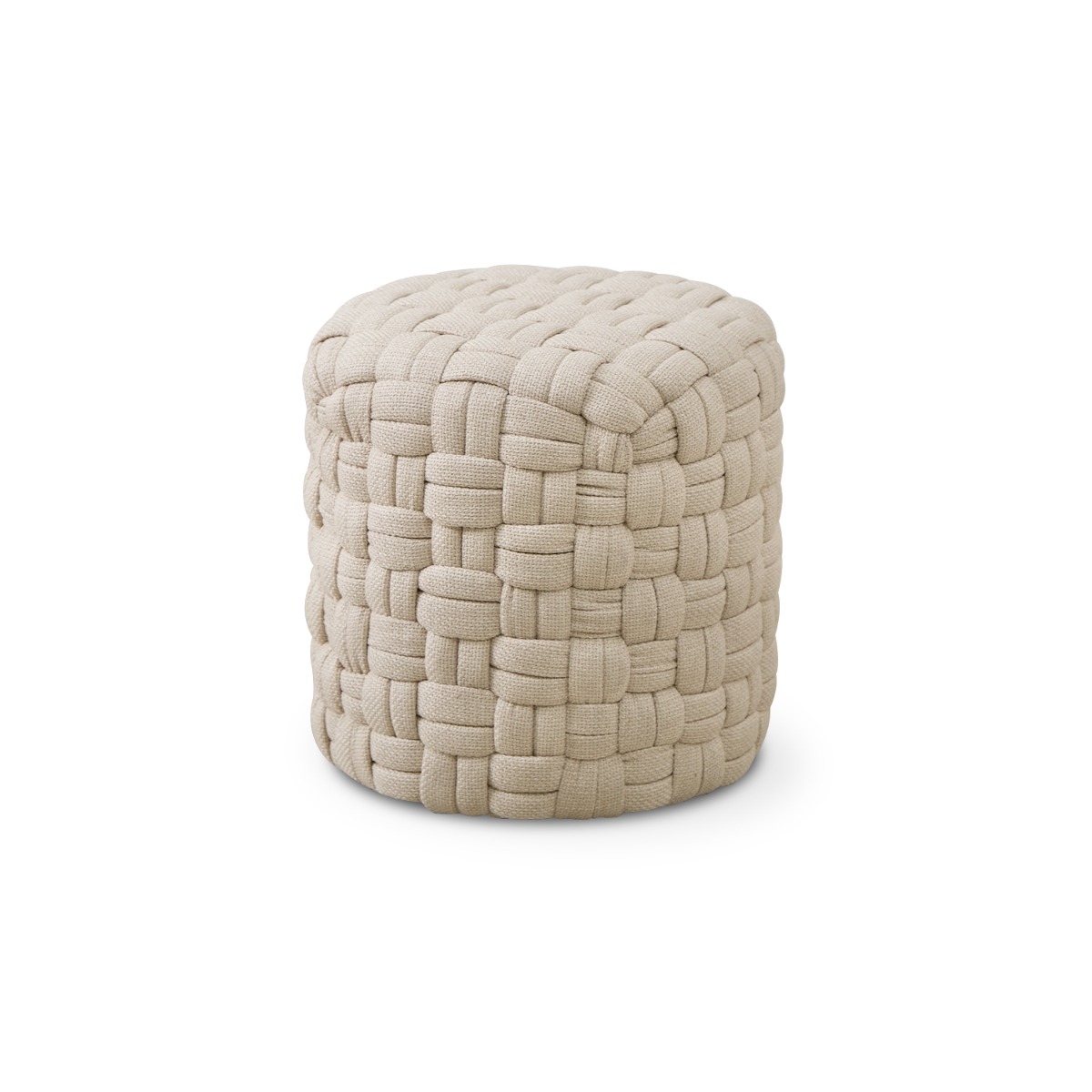 Reya Weave Light Beige Stool