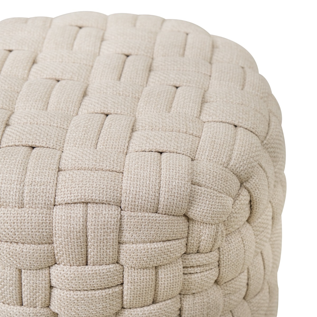Reya Weave Light Beige Stool