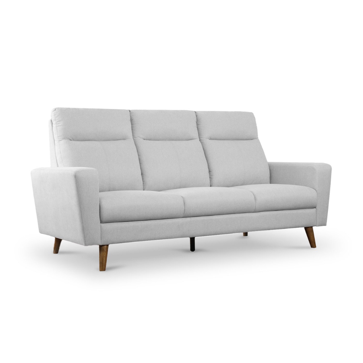 Riko Light Grey 3 Seater Sofa