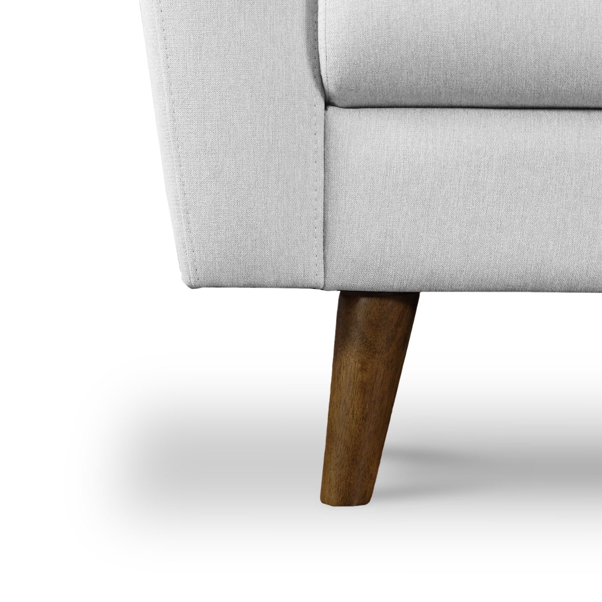 Riko Light Grey 3 Seater Sofa