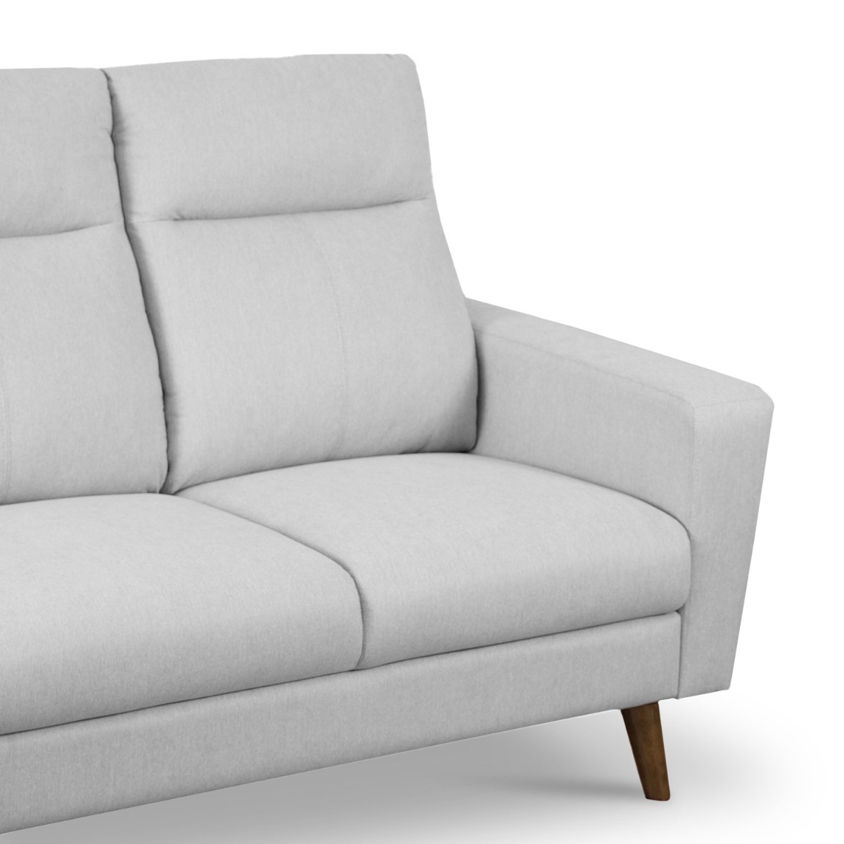 Riko Light Grey 3 Seater Sofa