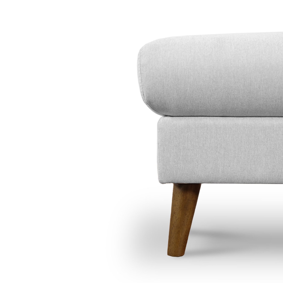 Riko Light Grey Ottoman