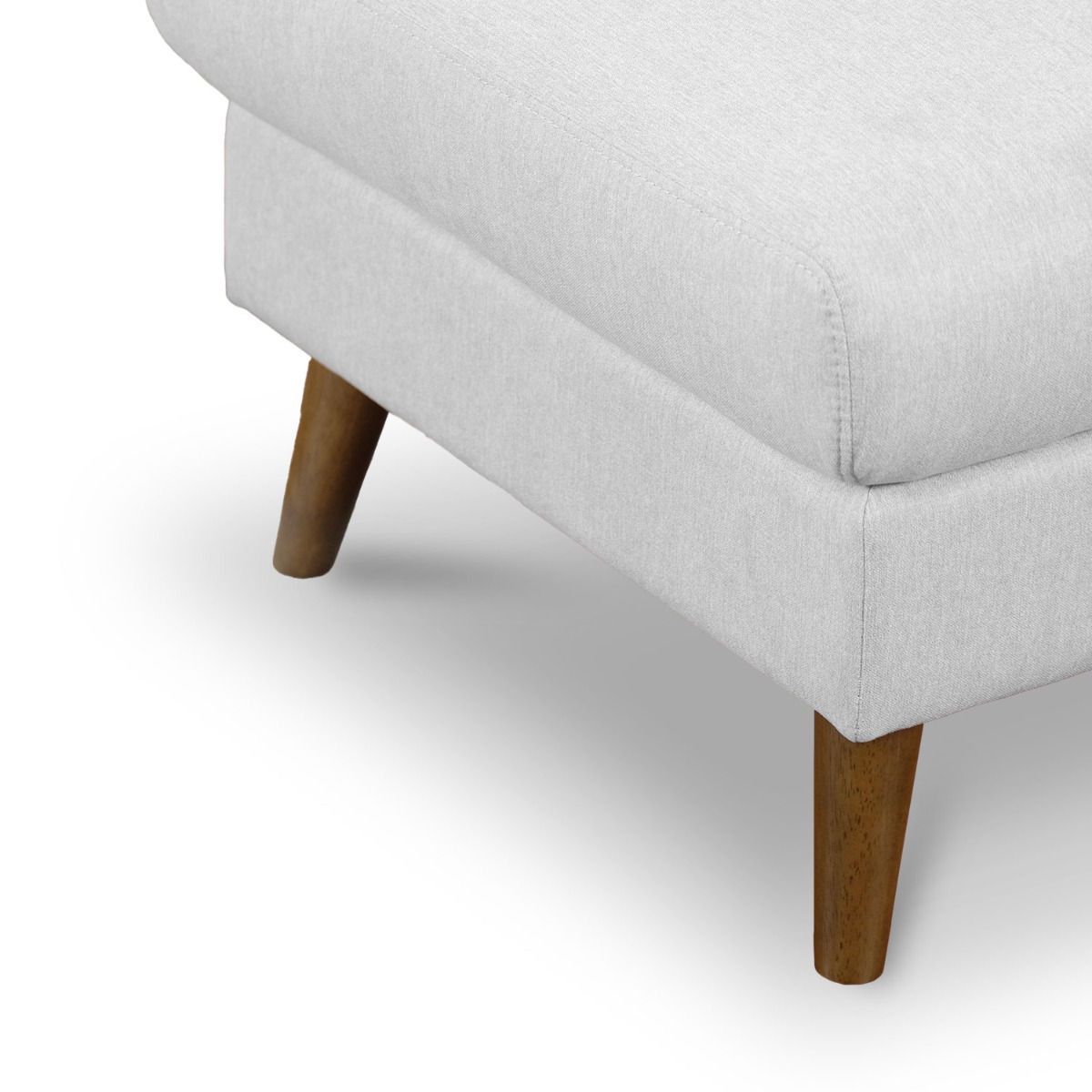 Riko Light Grey Ottoman