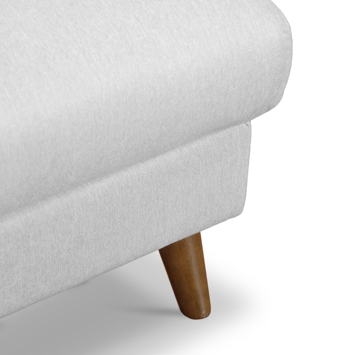 Riko Light Grey Ottoman