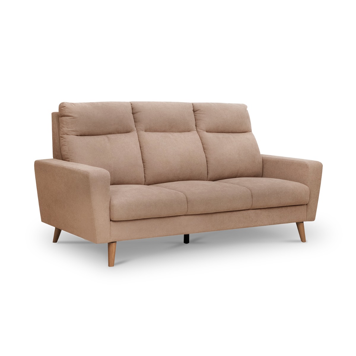 Riko Sand Beige 3 Seater Sofa