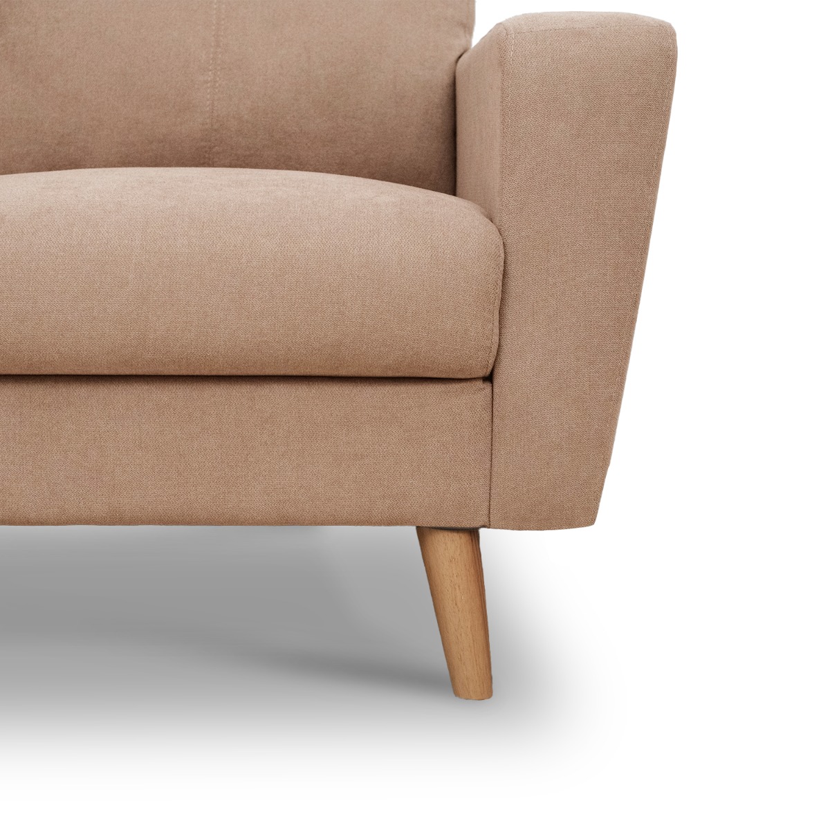 Riko Sand Beige 3 Seater Sofa
