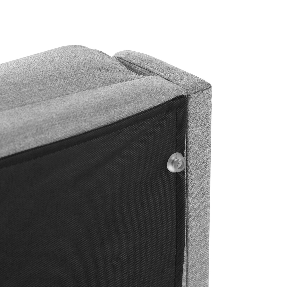 Riko Slate Grey King Bed