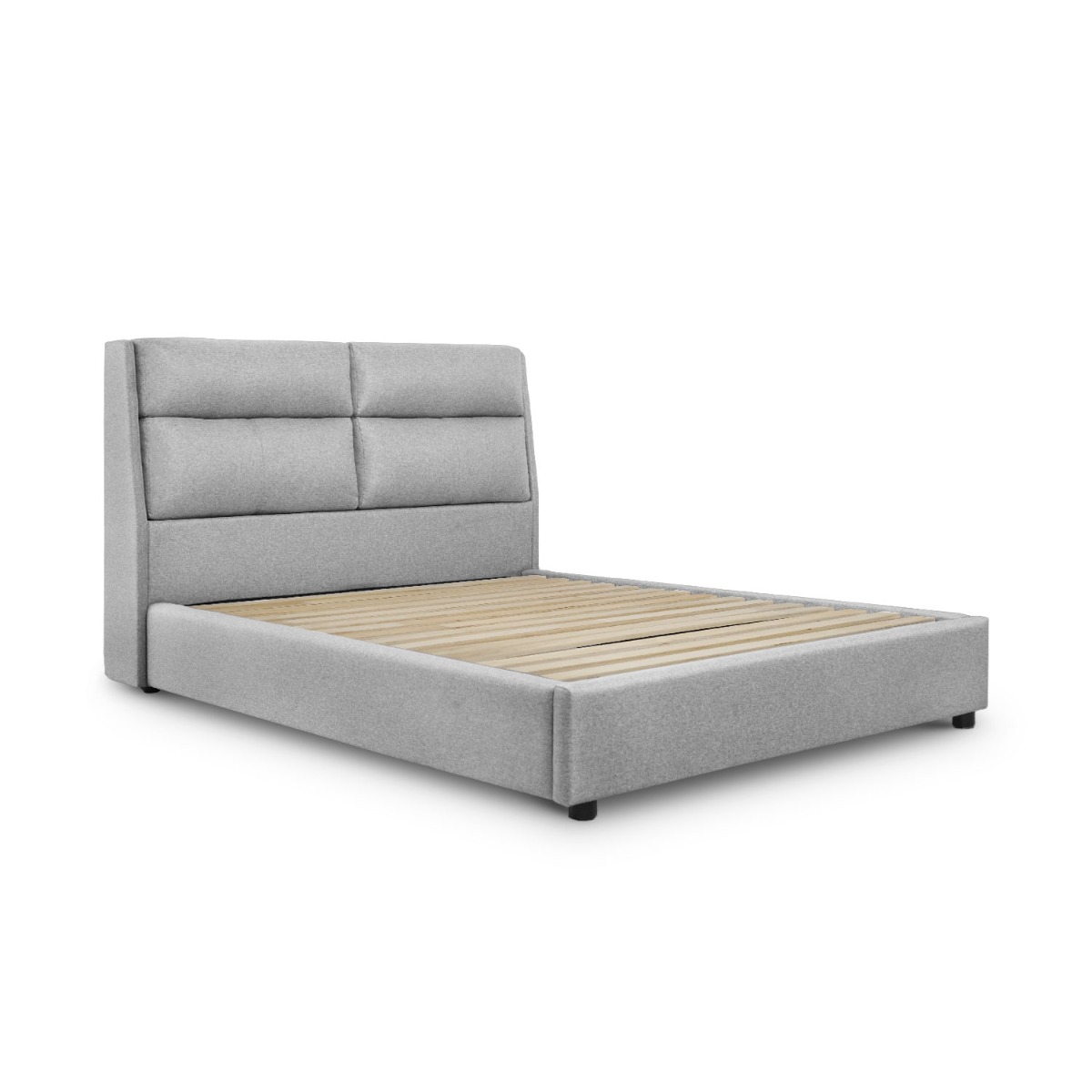 Riko Slate Grey Queen Bed