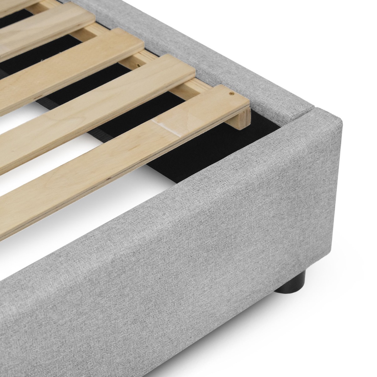 Riko Slate Grey King Bed