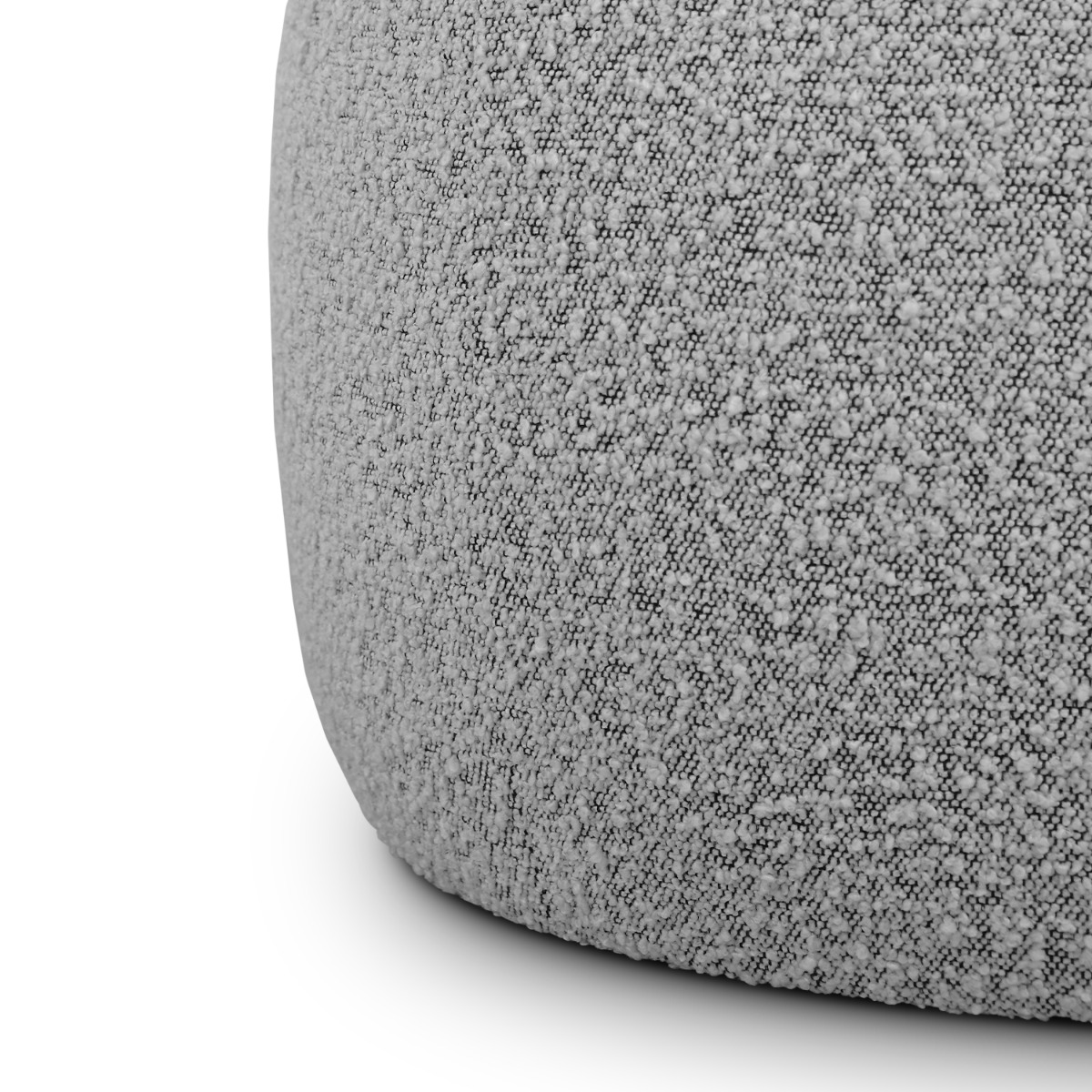 Rony Cloud Grey Storage Pouf / Coffee Table