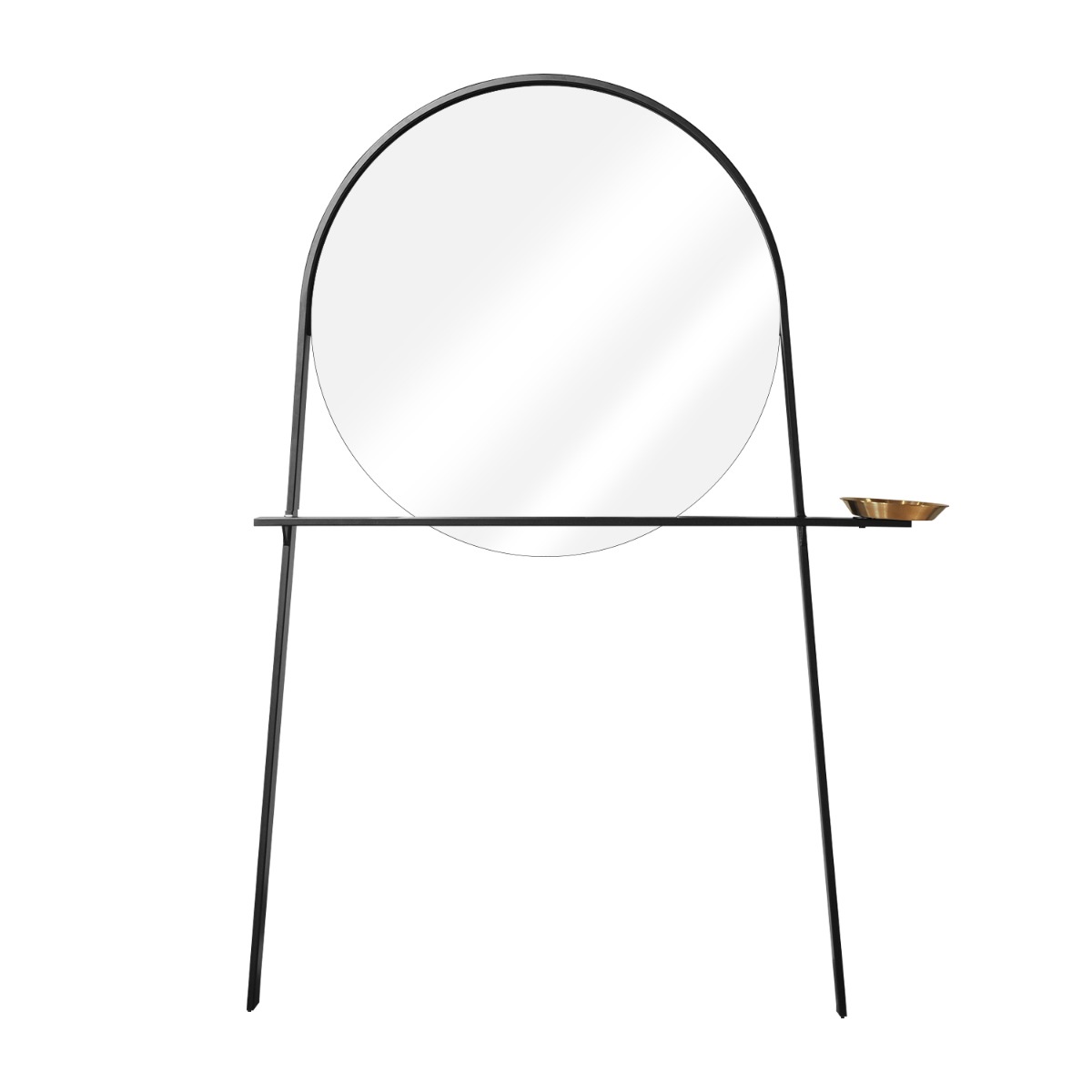Rowan Round Standing Mirror (Markdown)