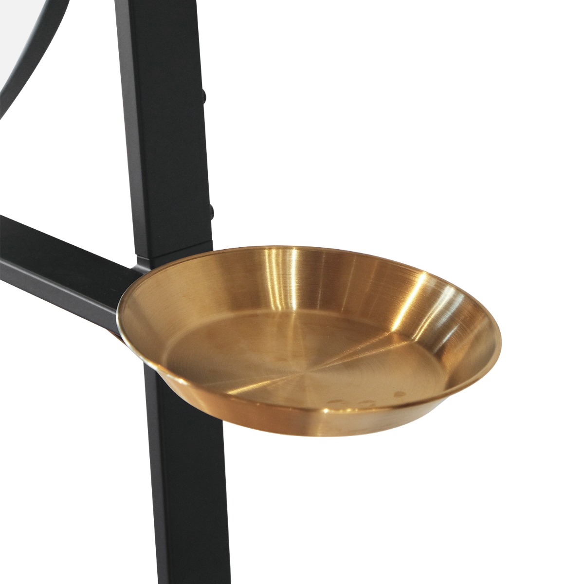 Rowan Round Standing Mirror (Markdown)