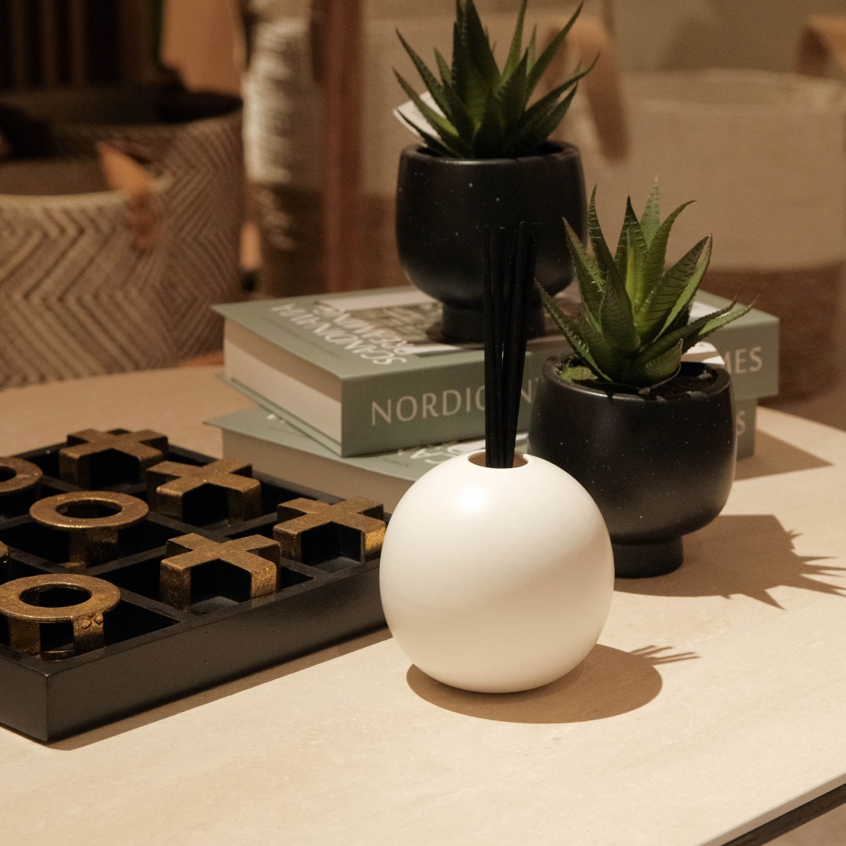 Chantrea Ceramic Reed Diffuser - Citrus & Tea