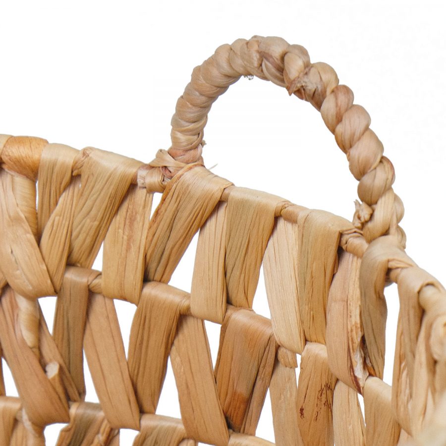 Ryann Water Hyacinth Basket - L