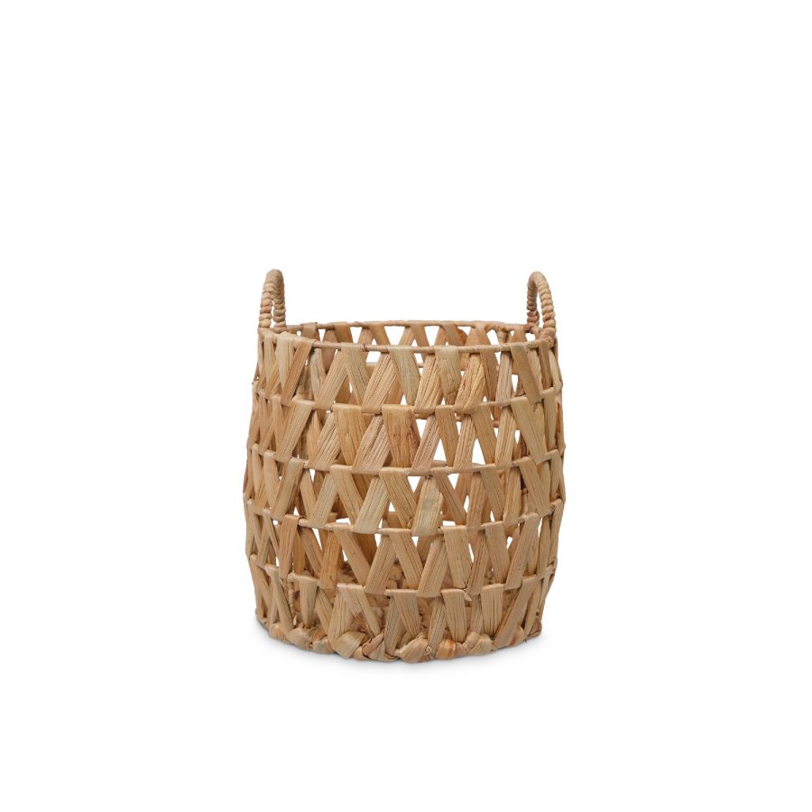 Ryann Water Hyacinth Basket - S