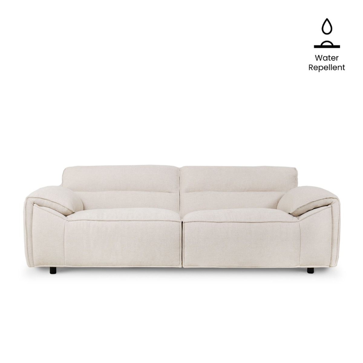 Ryder Light Beige 4 Seater Sofa