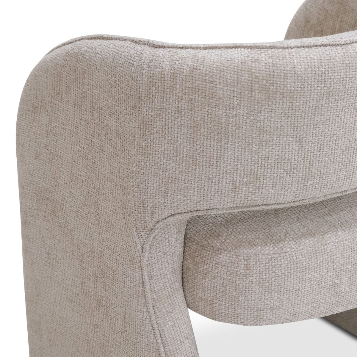 Sandra Oatmeal Lounge Chair