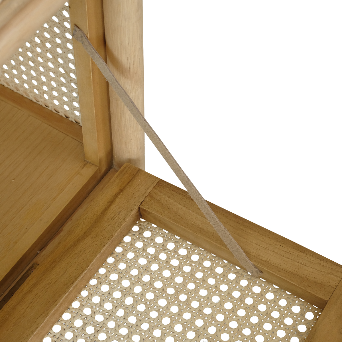 Sasha Low Rattan Cabinet Natural