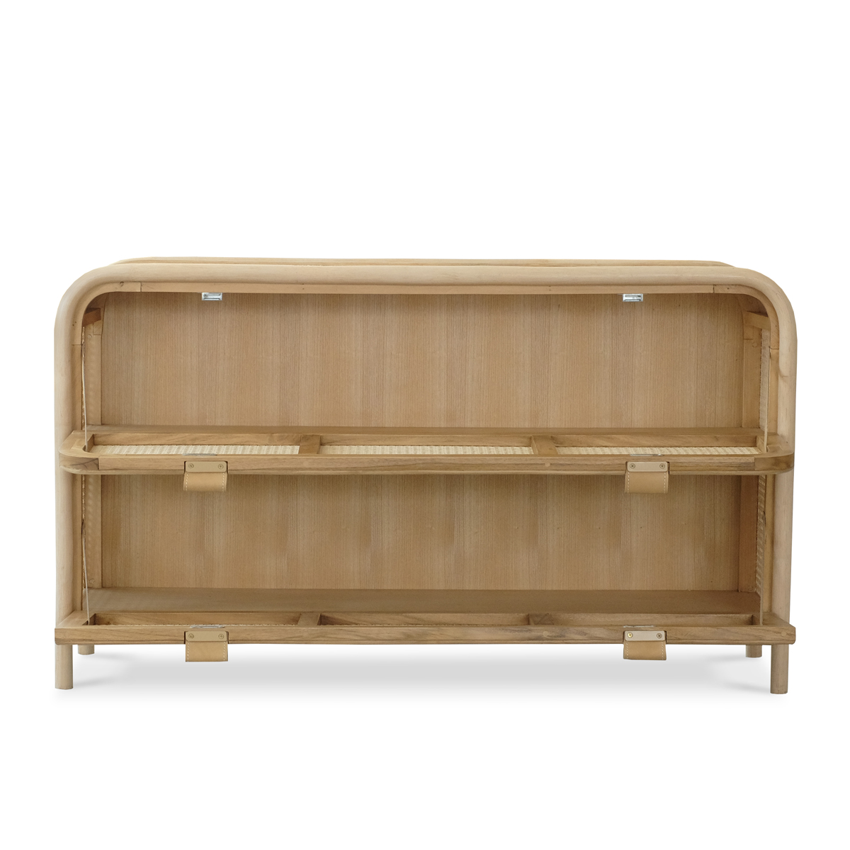 Sasha Low Rattan Cabinet Natural