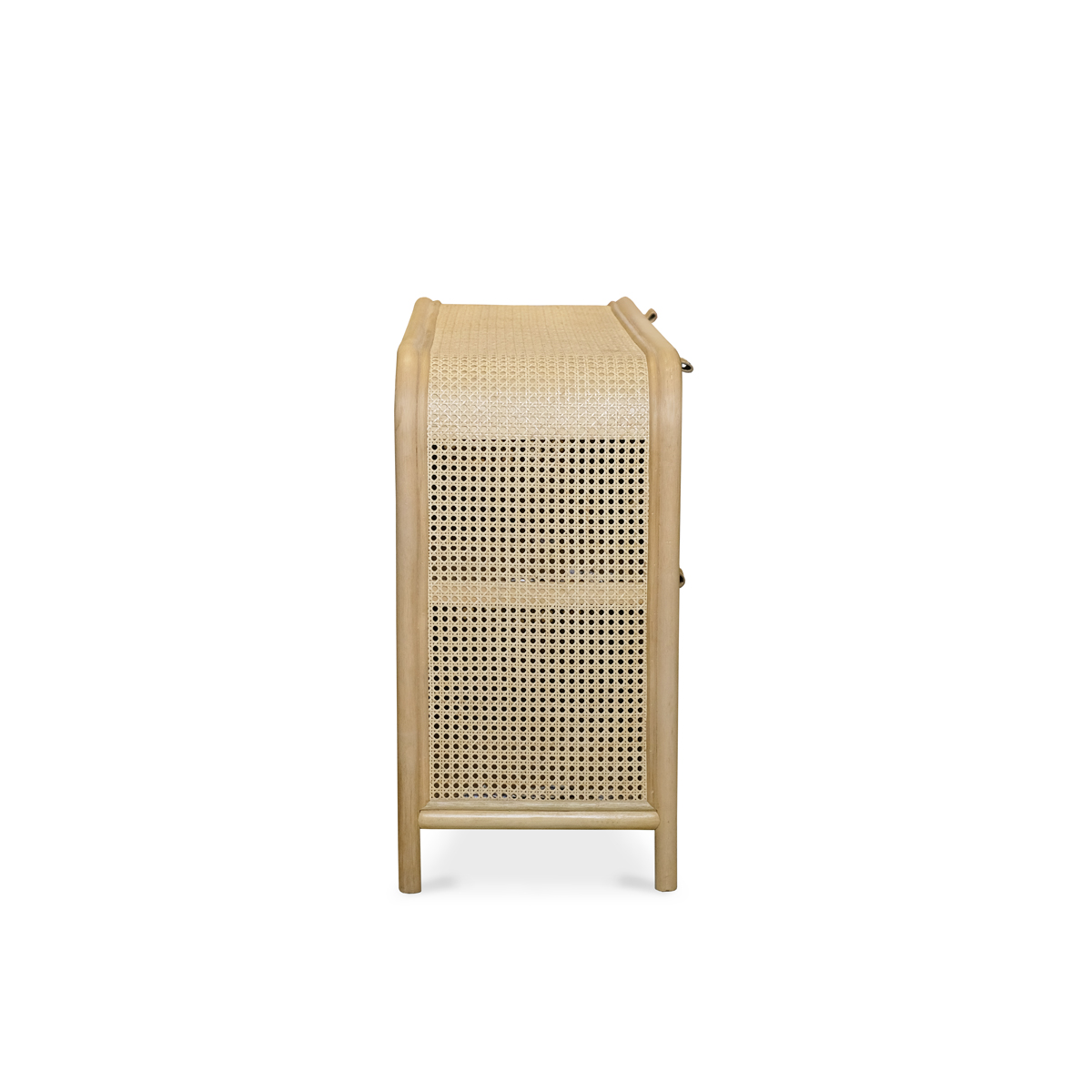 Sasha Low Rattan Cabinet Natural